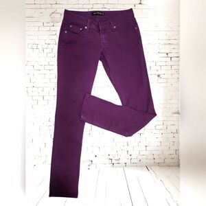 Levi’s Purple Skinny Jeans Women’s Size 5 Medium Low-Rise Stretch